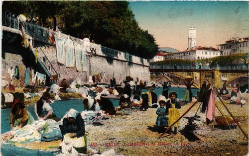 Cpa nice lavandieres du - ak,