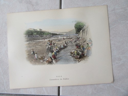 Photogravure nice 1890 - photogravure,