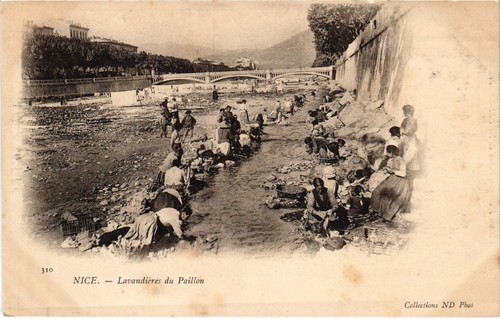 Cpa nice lavandiéres - cpa,