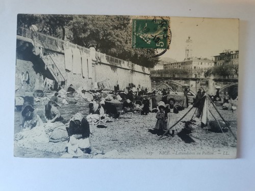 Cpa nice lavandières au - 06,